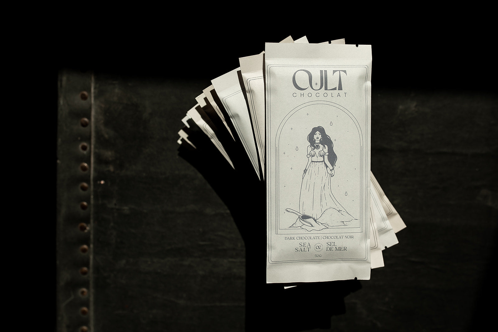 Cult Chocolat Sea Salt Bar - 67% Dark Chocolate