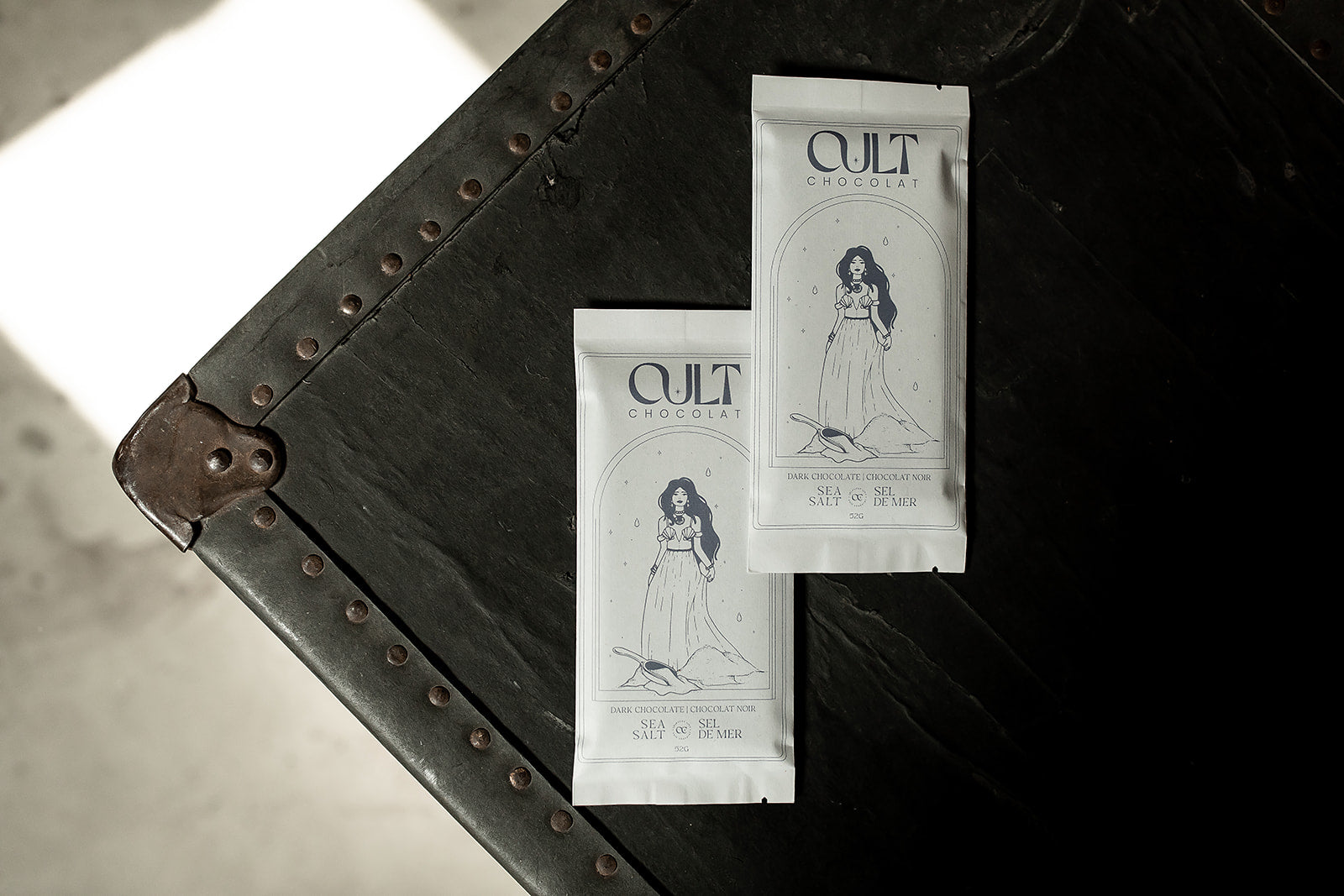 Cult Chocolat Sea Salt Bar - 67% Dark Chocolate