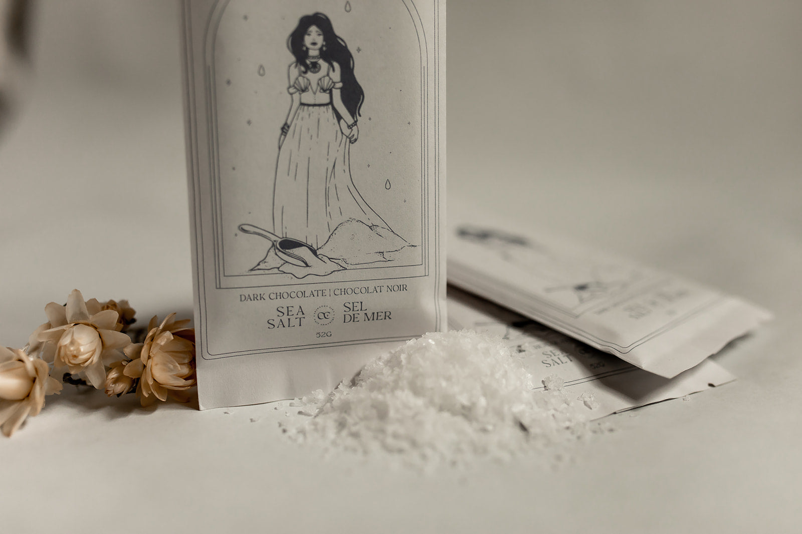 Cult Chocolat Sea Salt Bar - 67% Dark Chocolate