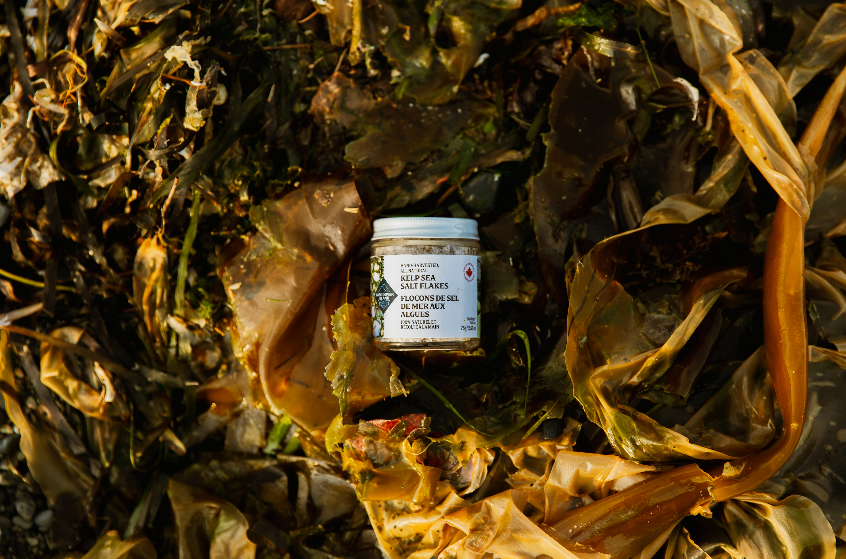 Kelp Sea Salt Flakes (75g jar)