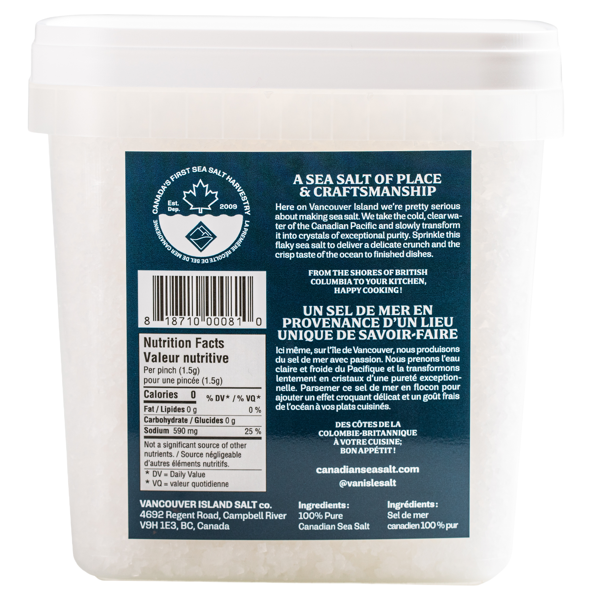 Flake Sea Salt - Chef’s Bucket (1 kg)