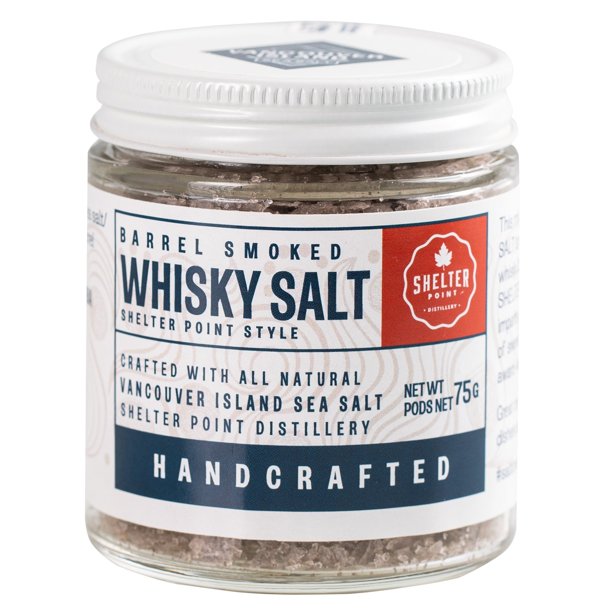 Barrel Smoked Whisky Salt (75g Jar)