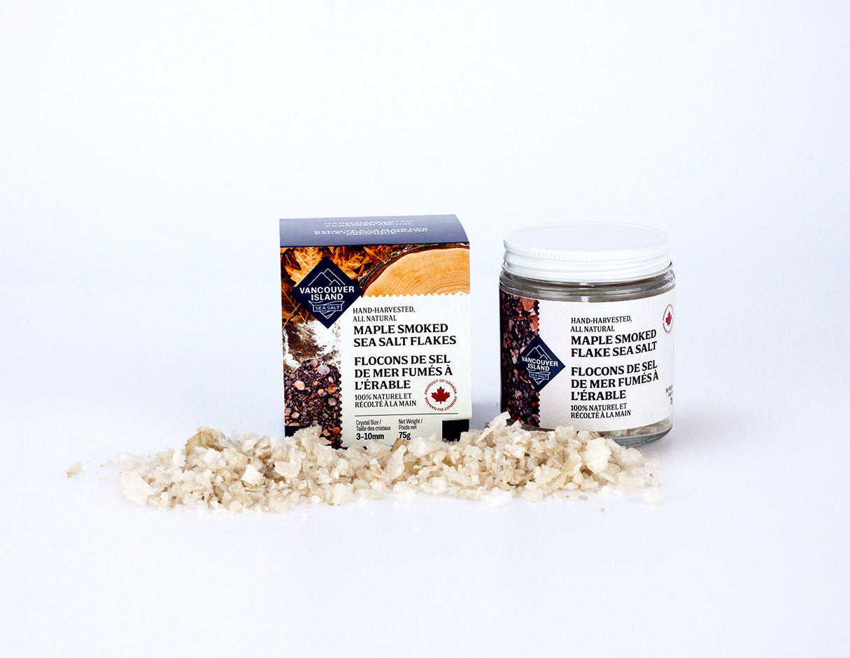Maple Smoked Flake Sea Salt (Case of 12)
