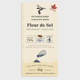Hummingbird Chocolate Maker - Fleur de Sel Bar - 70% Dark Chocolate