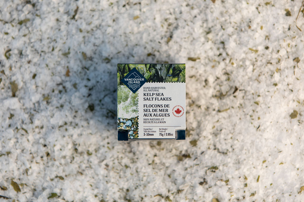 Kelp Sea Salt Flakes (75g jar)