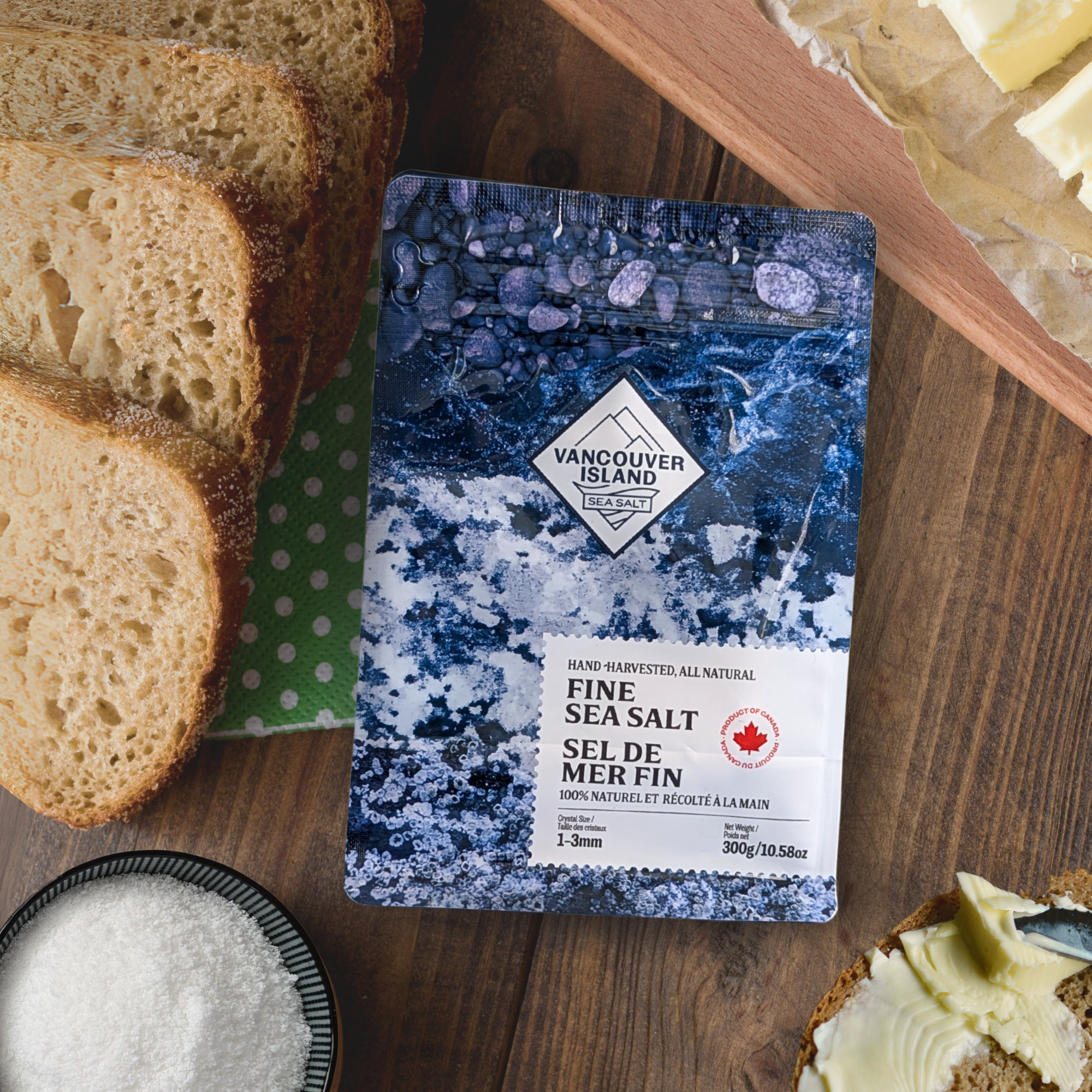 Fine Sea Salt (300g bag)