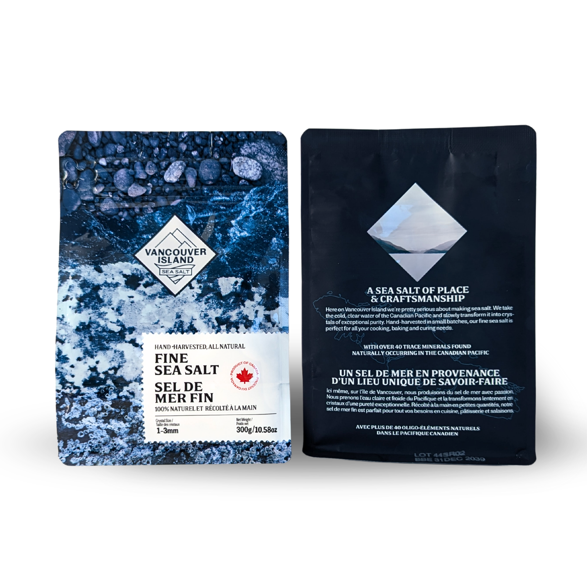 Fine Sea Salt (300g bag)