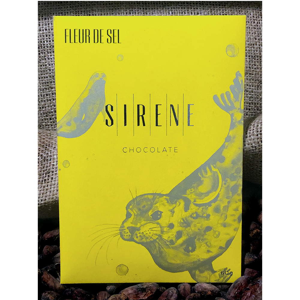 Chocolat Sirene - Fleur de Sel (Chocolat Noir 73%)